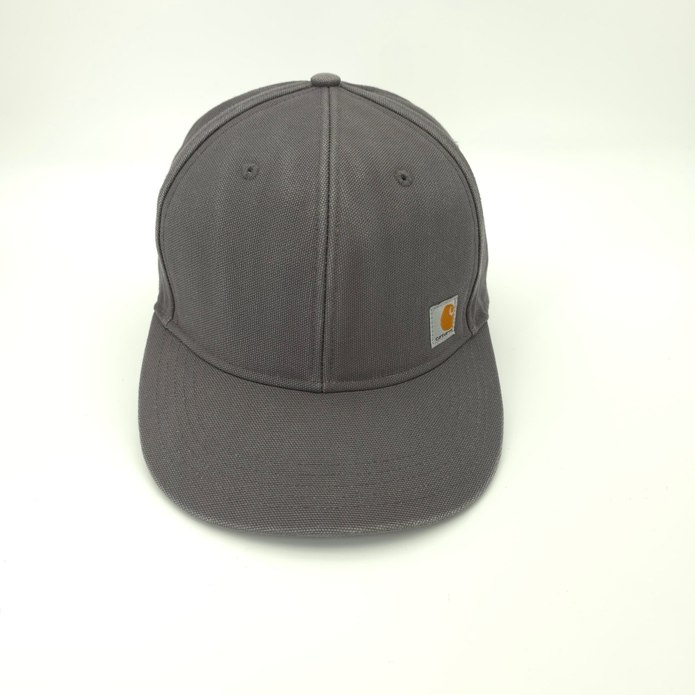 Carhartt Hat Ashland Cap Mens Grey Snapback Duck Canvas Workwear Streetwear